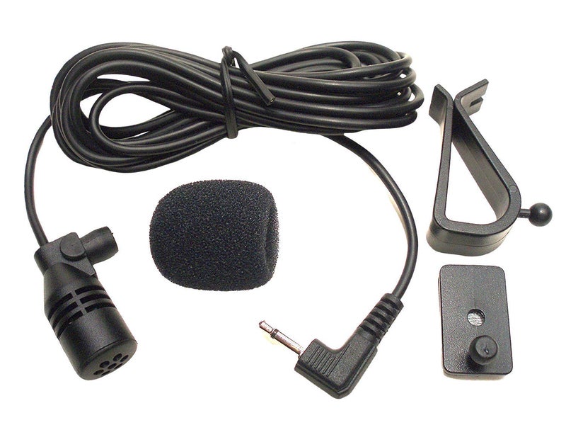 FingerLakes Microphone Mic 2.5mm Pioneer Compatible for Car Vehicle Stereo Radio GPS DVD Bluetooth Enabled Head Unit - Image 1